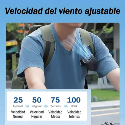 Mini Ventilador Clip 360°