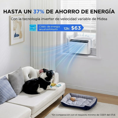 Aire acondicionado de ventana inteligente