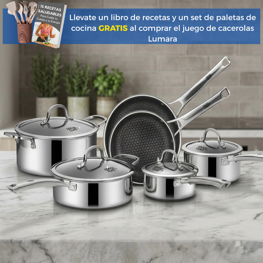 Juego de cacerolas Lumara